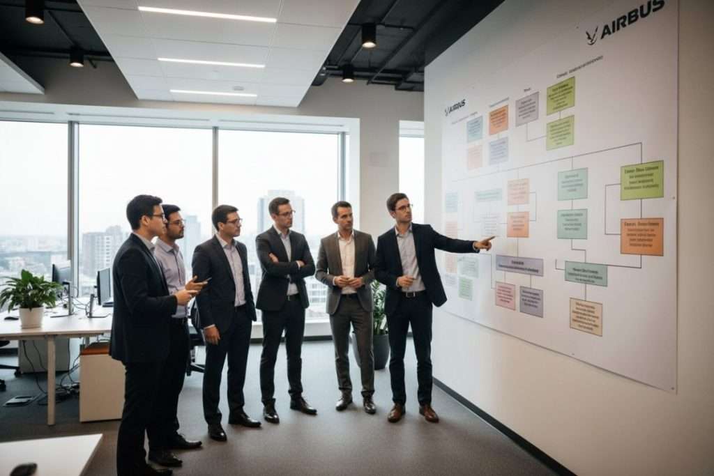Organigramme Airbus : structure et fonctionnement du géant